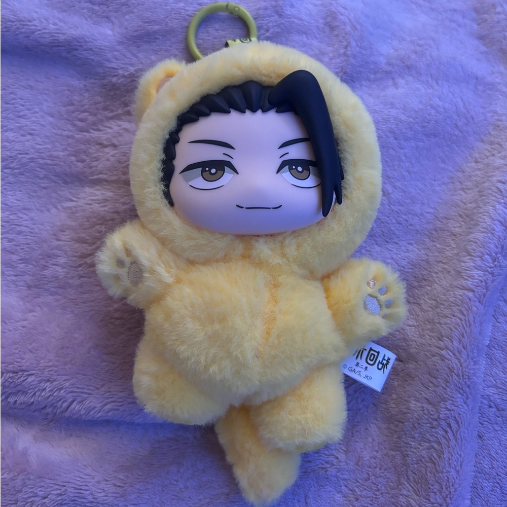 Jujutsu Kaisen Cat Ear Plushie Series Keychains Geto